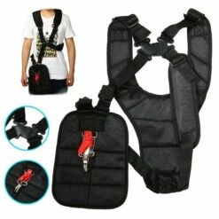 BAICCCF Accessoire Pour Débroussailleuse Sangle De Harnais D'épaule Compatible Débroussailleuse Tondeuse Jardin Sécateur électrique -Débroussailleuse Soldes Magasin 65669721 3