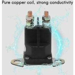 BAICCCF Accessoire Pour Débroussailleuse Solénoïde De Relais De Démarreur 12 V Compatible Avec Les Tondeuses à Gazon Compatible Castel Garden -Débroussailleuse Soldes Magasin 65669730 2