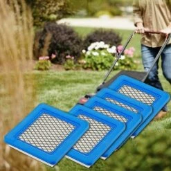 BAICCCF Accessoire Pour Débroussailleuse Lot De 8 Filtres à Air Pour Tondeuse à Gazon Compatibles Avec Briggs & Stratton 491588 -Débroussailleuse Soldes Magasin 65669746 5