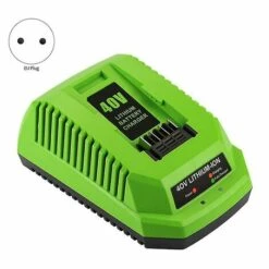 BAICCCF Accessoire Pour Débroussailleuse Chargeur De Batterie Au Lithium 40 V Compatible Avec La Prise EU De Batterie Li-ion Greenworks 40 V 7 BAICCCF Accessoire Pour Débroussailleuse Chargeur De Batterie Au Lithium 40 V Compatible Avec La Prise EU De Batterie Li-ion Greenworks 40 V -Débroussailleuse Soldes Magasin 65669799 2