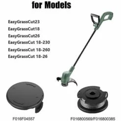 BAICCCF Accessoire Pour Débroussailleuse Lot De 4 Coupe-bordures F016800569 Ligne De Bobine Avec Couvercle De Bobine Compatible Avec Bosch 7 BAICCCF Accessoire Pour Débroussailleuse Lot De 4 Coupe-bordures F016800569 Ligne De Bobine Avec Couvercle De Bobine Compatible Avec Bosch -Débroussailleuse Soldes Magasin 65669800 2