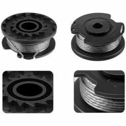 BAICCCF Accessoire Pour Débroussailleuse Lot De 4 Coupe-bordures F016800569 Ligne De Bobine Avec Couvercle De Bobine Compatible Avec Bosch 8 BAICCCF Accessoire Pour Débroussailleuse Lot De 4 Coupe-bordures F016800569 Ligne De Bobine Avec Couvercle De Bobine Compatible Avec Bosch -Débroussailleuse Soldes Magasin 65669800 3