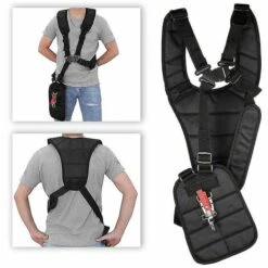 BAICCCF Accessoire Pour Débroussailleuse Sangle De Harnais D'épaule à Double Tondeuse Compatible Avec La Débroussailleuse Et La Tondeuse -Débroussailleuse Soldes Magasin 65669821 2