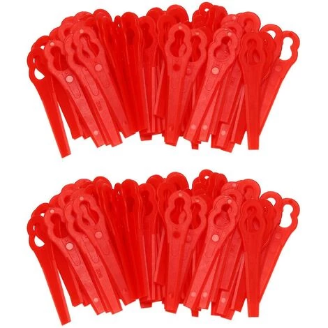 BAICCCF Accessoire Pour Débroussailleuse 80pcs Lames De Coupe-herbe De Rechange Pièce De Rechange Coupe De Tondeuse à Gazon 3 BAICCCF Accessoire Pour Débroussailleuse 80pcs Lames De Coupe-herbe De Rechange Pièce De Rechange Coupe De Tondeuse à Gazon