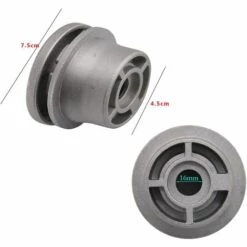 PERLE RARE Tête De Coupe-Herbe En Aluminium Tondeuse D'herbe Tête Faucheuse Pour Accessoires De Tondeuse à Gazon Pour Jardin, Pelouse, Patio -Débroussailleuse Soldes Magasin 65796714 2