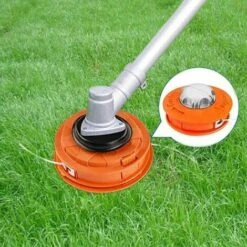 KAEJYIUT Tête De Fil Pour Débroussailleuse, Bobine De Fil, Accessoire M10 X 1,25 Mm, Tête En Aluminium épaisse, Sans Démontage -Débroussailleuse Soldes Magasin 65822574 3