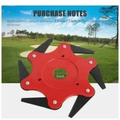 LINKLIFE™ Tete De Coupe, 6 Dents, Outil De Mangeur D'Herbe 8 LINKLIFE™ Tete De Coupe, 6 Dents, Outil De Mangeur D'Herbe -Débroussailleuse Soldes Magasin 65848836 2