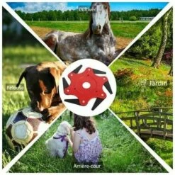 LINKLIFE™ Tete De Coupe, 6 Dents, Outil De Mangeur D'Herbe 9 LINKLIFE™ Tete De Coupe, 6 Dents, Outil De Mangeur D'Herbe -Débroussailleuse Soldes Magasin 65848836 3