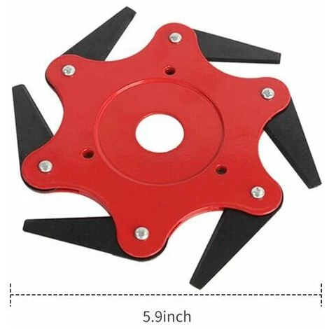 LINKLIFE™ Tete De Coupe, 6 Dents, Outil De Mangeur D'Herbe 6 LINKLIFE™ Tete De Coupe, 6 Dents, Outil De Mangeur D'Herbe – Image 4