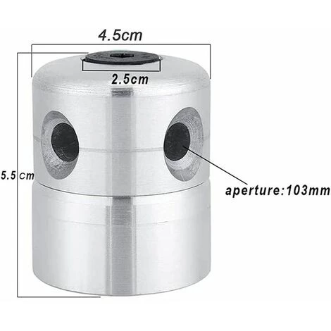 KAEJYIUT 2PCS Débroussailleuse, Tête De Coupe En Aluminium, Têtes D'herbe Têtes De Coupe En Aluminium, Couper La Tête De Coupe De La à Gazon, Pour Accessoires De Tondeuse à Gazon 4 KAEJYIUT 2PCS Débroussailleuse, Tête De Coupe En Aluminium, Têtes D'herbe Têtes De Coupe En Aluminium, Couper La Tête De Coupe De La à Gazon, Pour Accessoires De Tondeuse à Gazon – Image 2