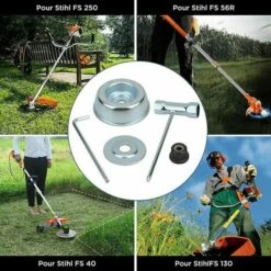 KAEJYIUT Kit Ecrou Tete Debroussailleuse Universelle, Pour Débroussailleuse Thermique, Stihl, Echo, Ryobi Tete -Débroussailleuse Soldes Magasin 65853648 5