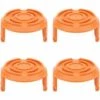 QERSTA 4 Pcs Capuchons De Bobine, Capuchon De Tondeuse à Gazon Bobine De Remplacement Tondeuse à Gazon Capuchon De Bobine Accessoires De Tondeuse à Gazon