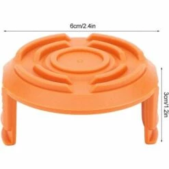 QERSTA 4 Pcs Capuchons De Bobine, Capuchon De Tondeuse à Gazon Bobine De Remplacement Tondeuse à Gazon Capuchon De Bobine Accessoires De Tondeuse à Gazon -Débroussailleuse Soldes Magasin 65902230 3