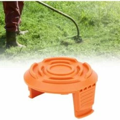 QERSTA 4 Pcs Capuchons De Bobine, Capuchon De Tondeuse à Gazon Bobine De Remplacement Tondeuse à Gazon Capuchon De Bobine Accessoires De Tondeuse à Gazon -Débroussailleuse Soldes Magasin 65902230 5