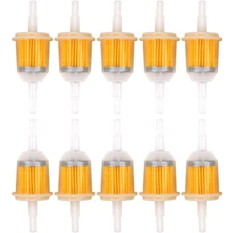 DONTODENT 10 Pcs Filtre à Carburant Universel Carburant Rapide De Filtre à Essence De 6-8mm 3 DONTODENT 10 Pcs Filtre à Carburant Universel Carburant Rapide De Filtre à Essence De 6-8mm