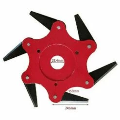 BDD Tête De Désherbeur à Six Lames Pour Tondeuse à Gazon (rouge) 8 BDD Tête De Désherbeur à Six Lames Pour Tondeuse à Gazon (rouge) -Débroussailleuse Soldes Magasin 65974114 2
