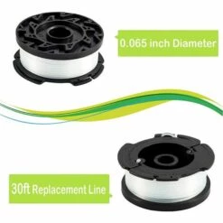 MEZHENG Remplace La Tête De Tonte à Fil De Tonte à Bobine BLACK+DECKER AF-100 9 MEZHENG Remplace La Tête De Tonte à Fil De Tonte à Bobine BLACK+DECKER AF-100 -Débroussailleuse Soldes Magasin 66031708 3