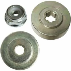 KAEJYIUT Tête Brosse Désherbage Avec Contre-écrou Pour Débroussailleuse, Plateau Désherbage En Fil D'acier Universel, Tête D'herbe Roue Au Manganèse Brosse Pièces De Rechange -Débroussailleuse Soldes Magasin 66211841 3