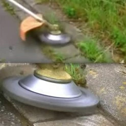 KAEJYIUT Tête Brosse Désherbage Avec Contre-écrou Pour Débroussailleuse, Plateau Désherbage En Fil D'acier Universel, Tête D'herbe Roue Au Manganèse Brosse Pièces De Rechange -Débroussailleuse Soldes Magasin 66211841 5