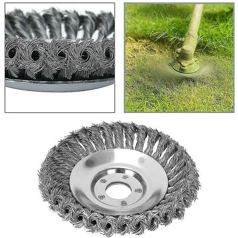 BF Tondeuse à Gazon à Tête De Coupe 1pc 6 ", Tondeuse à Gazon à Roue Métallique, Débroussailleuse Pour Mauvaises Herbes, Accessoires D'extérieur, Outils De Jardin 4 BF Tondeuse à Gazon à Tête De Coupe 1pc 6 ", Tondeuse à Gazon à Roue Métallique, Débroussailleuse Pour Mauvaises Herbes, Accessoires D'extérieur, Outils De Jardin – Image 2