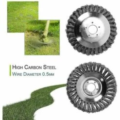 BF Tondeuse à Gazon à Tête De Coupe 1pc 6 ", Tondeuse à Gazon à Roue Métallique, Débroussailleuse Pour Mauvaises Herbes, Accessoires D'extérieur, Outils De Jardin 9 BF Tondeuse à Gazon à Tête De Coupe 1pc 6 ", Tondeuse à Gazon à Roue Métallique, Débroussailleuse Pour Mauvaises Herbes, Accessoires D'extérieur, Outils De Jardin -Débroussailleuse Soldes Magasin 66333639 3