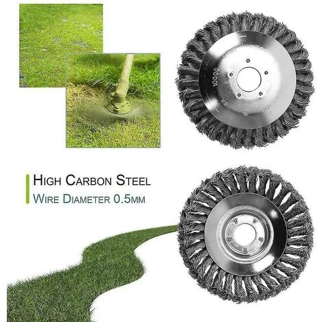 BF Tondeuse à Gazon à Tête De Coupe 1pc 6 ", Tondeuse à Gazon à Roue Métallique, Débroussailleuse Pour Mauvaises Herbes, Accessoires D'extérieur, Outils De Jardin 5 BF Tondeuse à Gazon à Tête De Coupe 1pc 6 ", Tondeuse à Gazon à Roue Métallique, Débroussailleuse Pour Mauvaises Herbes, Accessoires D'extérieur, Outils De Jardin – Image 3