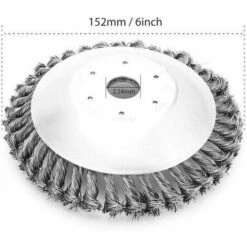 OUSUDELA Tête De Brosse De Désherbage De Jardin, Tondeuse à Gazon Universelle Tondeuse à Gazon Tête De Fil Jardin Terrain De Jeu Entretien Tête De Remplacement De Coupe Des Mauvais -Débroussailleuse Soldes Magasin 66349953 5