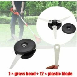 ALMI Tête De Débroussailleuse + 12 Lames De Coupe Pour STIHL POLYCUT 6-3 FS38 FS40 FS45 10 ALMI Tête De Débroussailleuse + 12 Lames De Coupe Pour STIHL POLYCUT 6-3 FS38 FS40 FS45 -Débroussailleuse Soldes Magasin 66372163 4