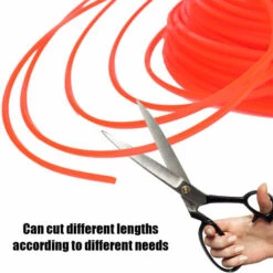 LIFCAUSAL Tondeuse à Fil En Nylon De Qualité Professionnelle Débroussailleuse Débroussailleuse Fil De Tonte Accessoire De Tondeuse à Gazon 3.0mm * 70000mm Rond -Débroussailleuse Soldes Magasin 66373113 5