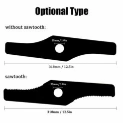 LIFCAUSAL Lame De Tondeuse à Gazon Lame De Débroussailleuse En Acier épaissie Pièces De Coupe-herbe Lame De Désherbage -Débroussailleuse Soldes Magasin 66373136 3