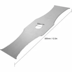 LIFCAUSAL Lame De Tondeuse à Gazon épaissie En Acier Lame De Débroussailleuse En Dents De Scie Pièces De Coupe-herbe Lame De Désherbage -Débroussailleuse Soldes Magasin 66373138 5