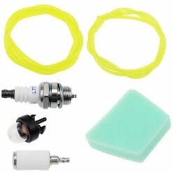 Kit De Filtre à Essence Universel Tuyau à Essence Filtre à Air Avec Apprêt Tuyau De Carburant (2,5 X 5 Mm 2 X 3,5 Mm) Pour Débroussailleuse Tondeuse Tondeuse Débroussailleuse Tondeuse à Herbe -Adélala