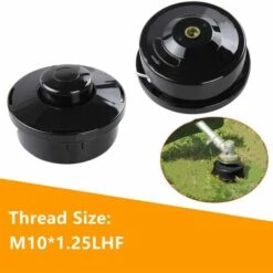 Têtes à Double Fil Pour Débroussailleuse Universelle Nylon Bobine De Rechange Et Tête De Coupe M10 X 1,25 Pour Débroussailleuse Bobine De Fil Avec Pointe Automatique (2pcs) Ephé 8 Têtes à Double Fil Pour Débroussailleuse Universelle Nylon Bobine De Rechange Et Tête De Coupe M10 X 1,25 Pour Débroussailleuse Bobine De Fil Avec Pointe Automatique (2pcs) Ephé -Débroussailleuse Soldes Magasin 66436909 2