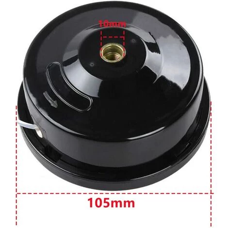 Têtes à Double Fil Pour Débroussailleuse Universelle Nylon Bobine De Rechange Et Tête De Coupe M10 X 1,25 Pour Débroussailleuse Bobine De Fil Avec Pointe Automatique (2pcs) Ephé 6 Têtes à Double Fil Pour Débroussailleuse Universelle Nylon Bobine De Rechange Et Tête De Coupe M10 X 1,25 Pour Débroussailleuse Bobine De Fil Avec Pointe Automatique (2pcs) Ephé – Image 4