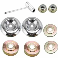 MODOU 5 Pièces De Débroussailleuse Accessoires De Jardin, Accessoires Pour Tondeuses à Gazon Métallique, Convient Aux Pièces Générales De Tondeuse Stihl Fs120 Fs130 Fs200R Fs250 Fs55