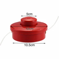 3PCS Tête De Débroussailleuse Universelle - A6481 Nylon Bobine De Rechange De Tondeuse Débroussailleuse Tête De Coupe M10 X 1,25 - Rouge-thsinde -Débroussailleuse Soldes Magasin 66742754 4