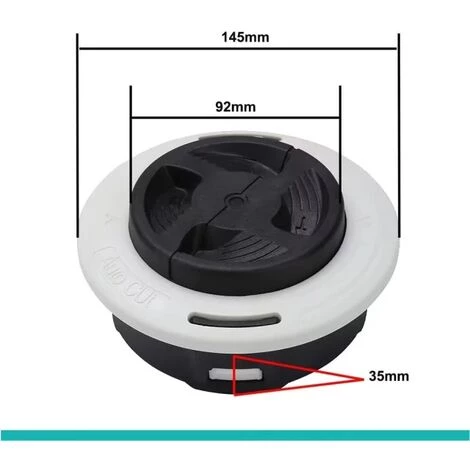 Tête Débroussailleuse Pour STIHL AutoCut C26-2 FS50 FS55 FS70 FS80 FS85 FS90 FS100 FS120 KM55 KM85 KM90 KM110 KM130#40027102169 (STIHL AutoCut C26-2),Yeurié 5 Tête Débroussailleuse Pour STIHL AutoCut C26-2 FS50 FS55 FS70 FS80 FS85 FS90 FS100 FS120 KM55 KM85 KM90 KM110 KM130#40027102169 (STIHL AutoCut C26-2),Yeurié – Image 3