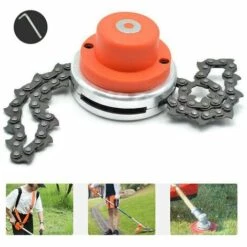 Accessoire Pour Débroussailleuse- Tondeuse à Gazon à Cha?ne De Jardin, Débroussailleuse (rouge).- GALOZZOIT