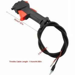 Ensoleillé Gachette D'Accelerateur Cable Avec Poignee 26Mm Commutateur Utilise Pour Tondeuses Tondeuse Accessoires Avec Cable -Débroussailleuse Soldes Magasin 66856936 3