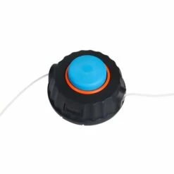 FLETéçA Tete Debroussailleuse Universelle, Tête De Tondeuse à Gazon UniverselleTwister Concave-convexe Pour Ligne D'alimentation Adaptée à La Ferme De La Cour Du Jardin M10/12 Orange