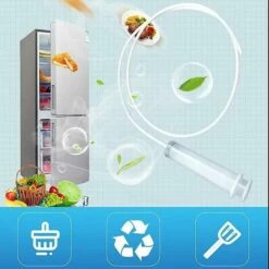 DECKON Réfrigérateur Drain Hole Remover Cleaning Tool Kit Réutilisable Pour Les Réfrigérateurs Domestiques Nettoyage Rapide 2p. -Débroussailleuse Soldes Magasin 67240857 5