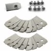 DONTODENT Lame De Couteau En Titane 30 Pièces Pour Husqvarna Automower, Gardena, Meec Silver- 2 DONTODENT Lame De Couteau En Titane 30 Pièces Pour Husqvarna Automower, Gardena, Meec Silver- -Débroussailleuse Soldes Magasin 67291614 1