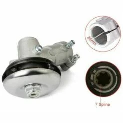 TANèTUE Renvoi D'angle Debroussailleuse, Tête D'engrenage Debroussailleuse Universelle Boîte De Vitesse (28mm, Rond De 7 Dents) -Débroussailleuse Soldes Magasin 67428682 5