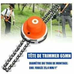 ENLENK 65Mn Chaine Tondeuse A Gazon Jardin Tondeuse A Tete Debroussailleuse Tondeuse -Débroussailleuse Soldes Magasin 67473318 4