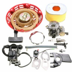 QERSTA Pour Honda GX160 GX200 5.5HP Kit Moteur Carburateur Recoil Bobine D'allumage Bougie D'allumage Filtre à Air 8 QERSTA Pour Honda GX160 GX200 5.5HP Kit Moteur Carburateur Recoil Bobine D'allumage Bougie D'allumage Filtre à Air -Débroussailleuse Soldes Magasin 67546602 2