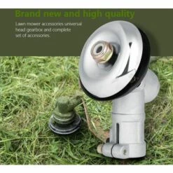 REGALI 1pc Débroussailleuse Tondeuse Remplacer Tête De Boîte De Vitesses Tête De Boîte De Vitesses Rouge 26mm Diamètre 7 Dents -Débroussailleuse Soldes Magasin 67558485 3