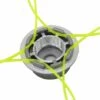 REGALOS Aluminium Fils Tête Coupe-bordure Tête Double Fil Bobine Tête Fil Nylon Pour Débroussailleuse à Essence Tondeuse à Gazon -Débroussailleuse Soldes Magasin 67558566 1