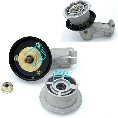 REGALOS Aluminium Fils Tête Coupe-bordure Tête Double Fil Bobine Tête Fil Nylon Pour Débroussailleuse à Essence Tondeuse à Gazon 6 REGALOS Aluminium Fils Tête Coupe-bordure Tête Double Fil Bobine Tête Fil Nylon Pour Débroussailleuse à Essence Tondeuse à Gazon – Image 4