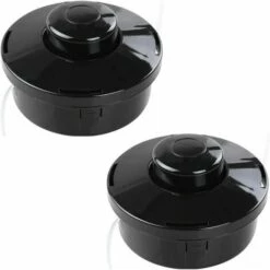 REGALI 2pcs Tête à Double Filetage Pour Tondeuse à Gazon Bobine De Rechange Universelle En Nylon Et Tête De Coupe M10 X 1,25