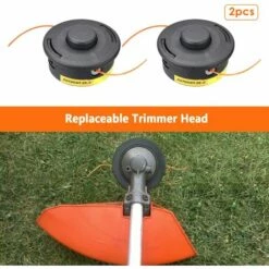 ENLENK Tête Faucheuse Pour Stihl Auto Cut 25-2, Tête De Coupe Fits Débroussailleuse Modèle Stihl FS, KM Series(2 Pièces) -Débroussailleuse Soldes Magasin 67582373 4